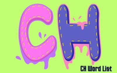 CH Word List Speech Therapy and Articulation – Initial | Medial | Final