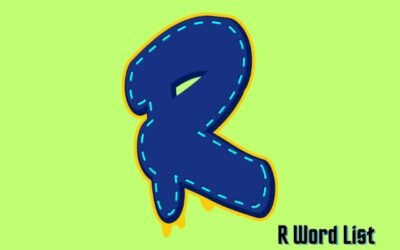 R Word List Speech Therapy and Articulation – Initial | Medial | Final