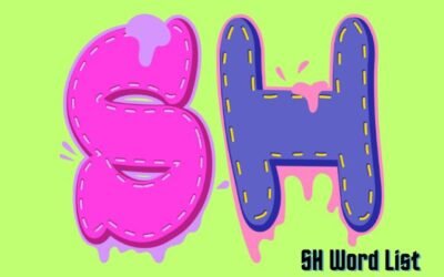 SH Word List Speech Therapy and Articulation – Initial | Medial | Final