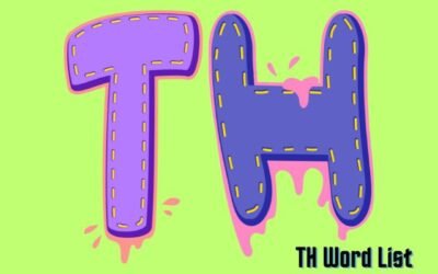 TH Word List Speech Therapy and Articulation – Initial | Medial | Final